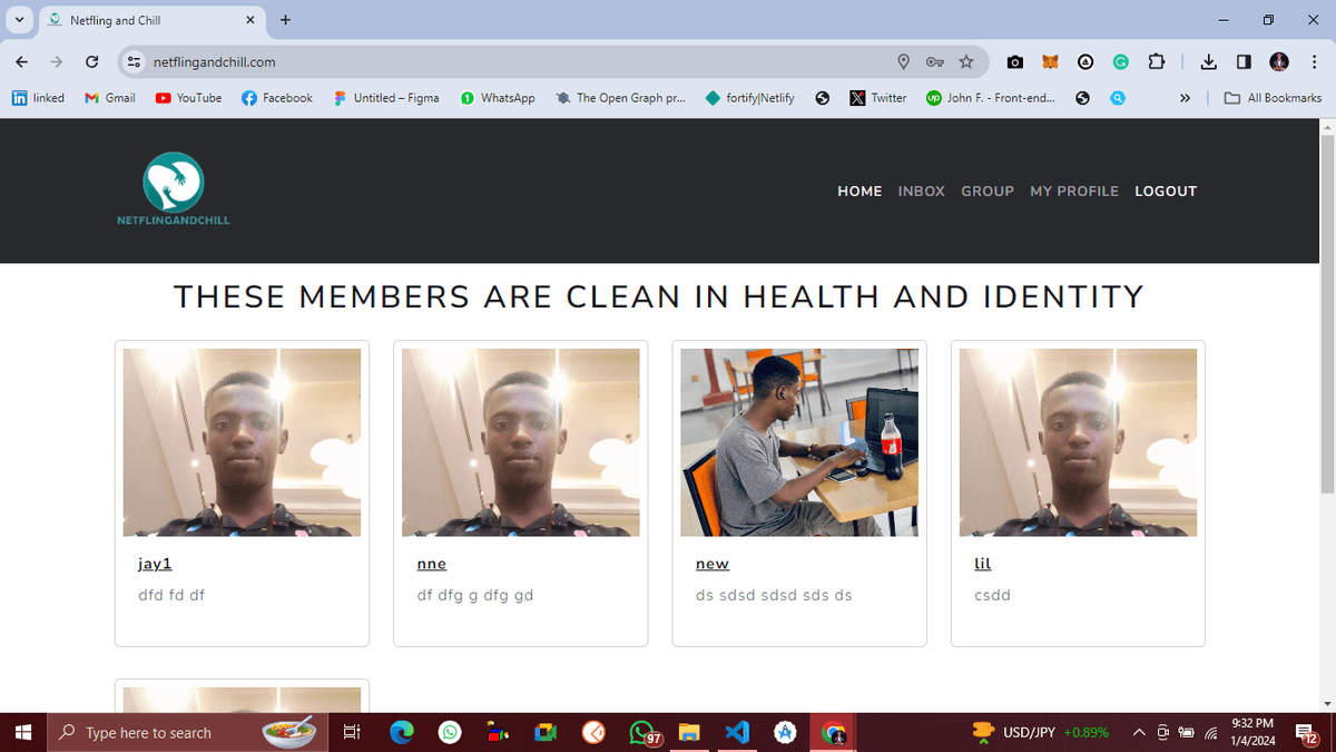Dating Web Application